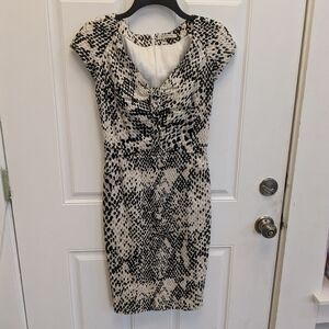 Samantha Sung London Hand Drawn Sheath Dress